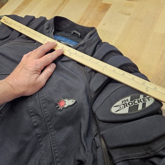 Joe Rocket Motorcycle Jacket XL Tall Padded Superbike Sport Racing - Picture 5 of 8